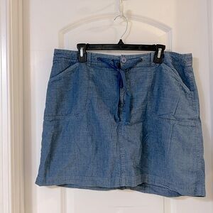 Jean style skort size 16